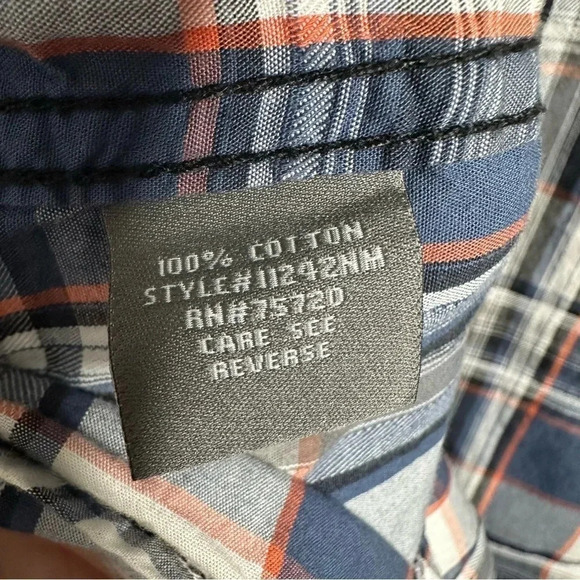 BKE Buckle Men’s Plaid Button Down Athletic Fit Shirt Size XXL - Picture 8 of 8